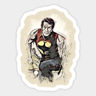 ZAGOR Abstract Custom Fan Art Style HERO Portrait Sticker